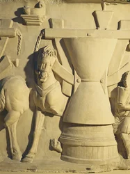 Rilievo raffigurante una scena di macinazione